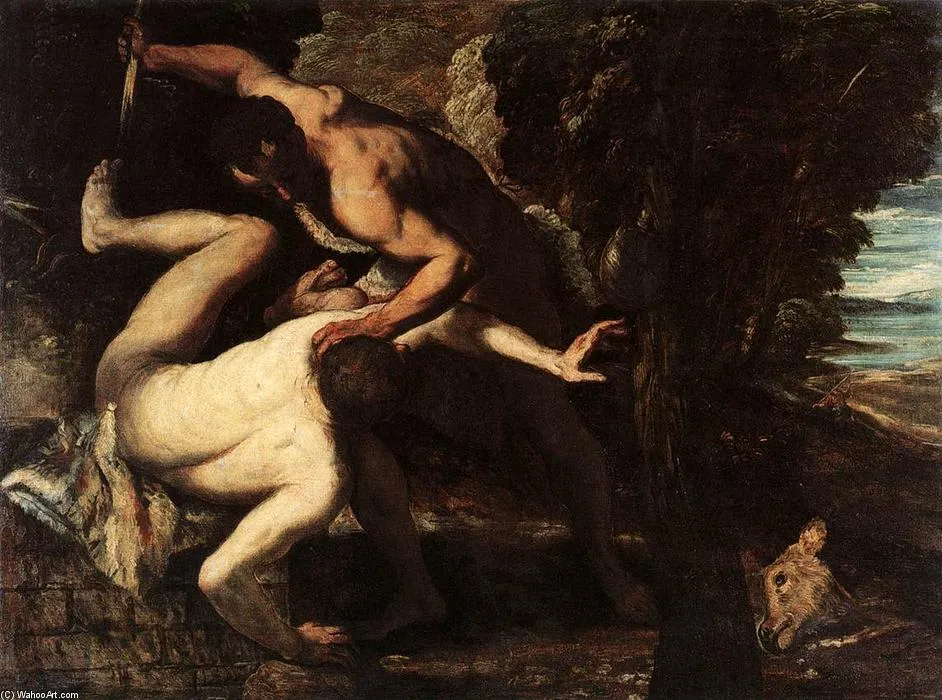 The Murder Of Abel — Тинторетто