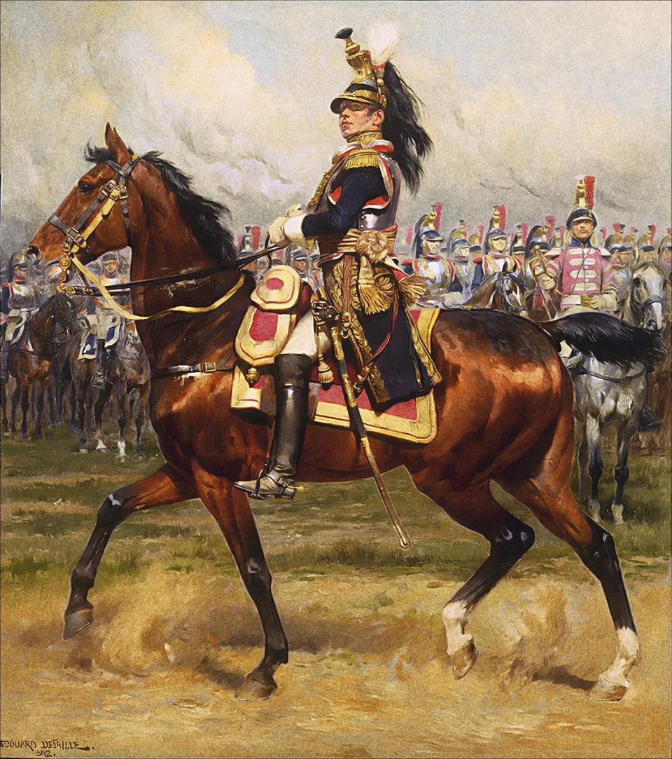 Le General D Hautpoul A Cheval — Эдуар Детайль