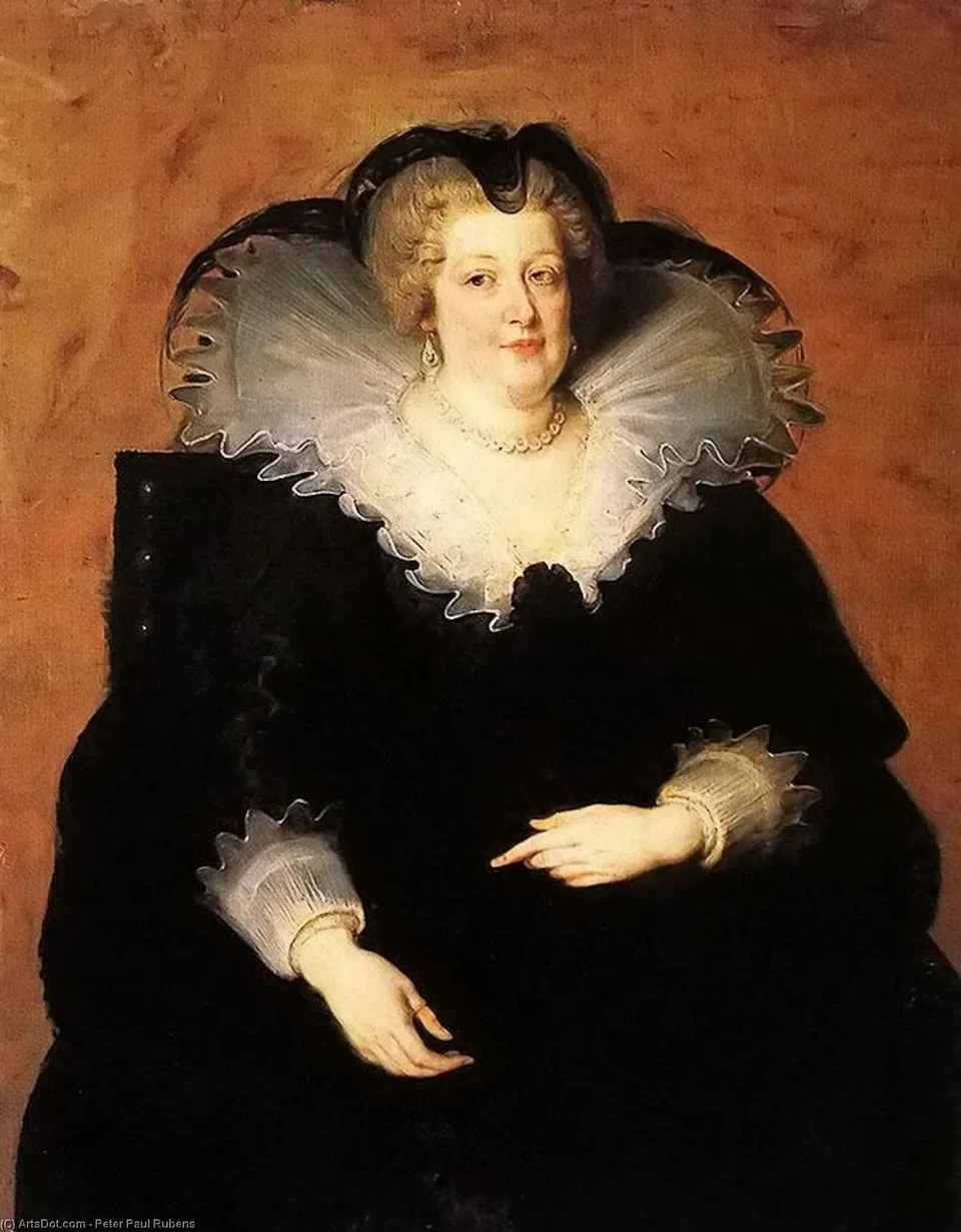 Marie De Medici, Queen Of France — Рубенс