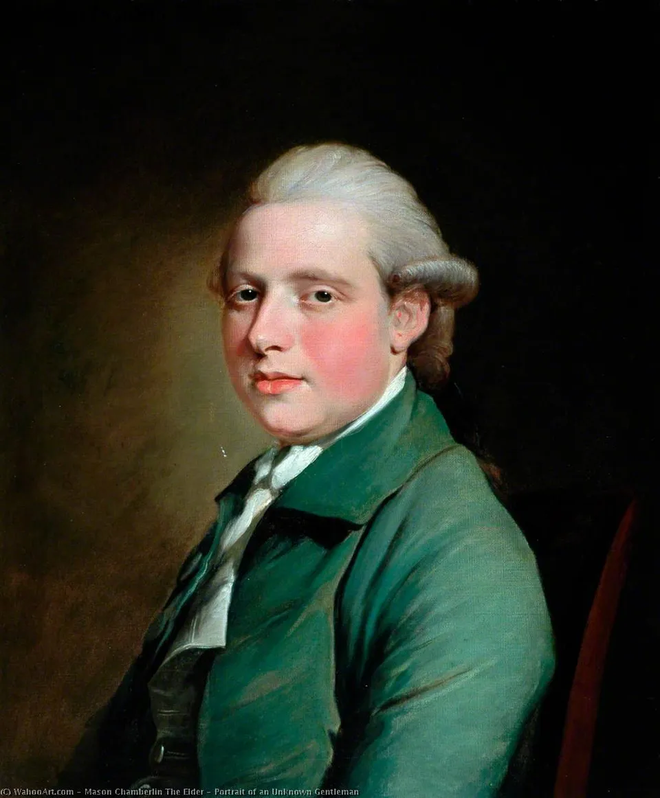 Portrait Of An Unknown Gentleman — Mason Chamberlin The Elder