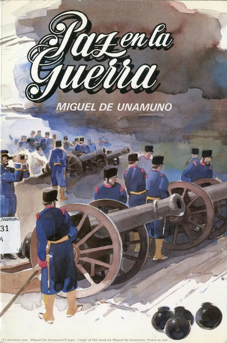 Cover Of The Book By Miguel De Unamuno, Peace In War — Мигель Де Унамуно