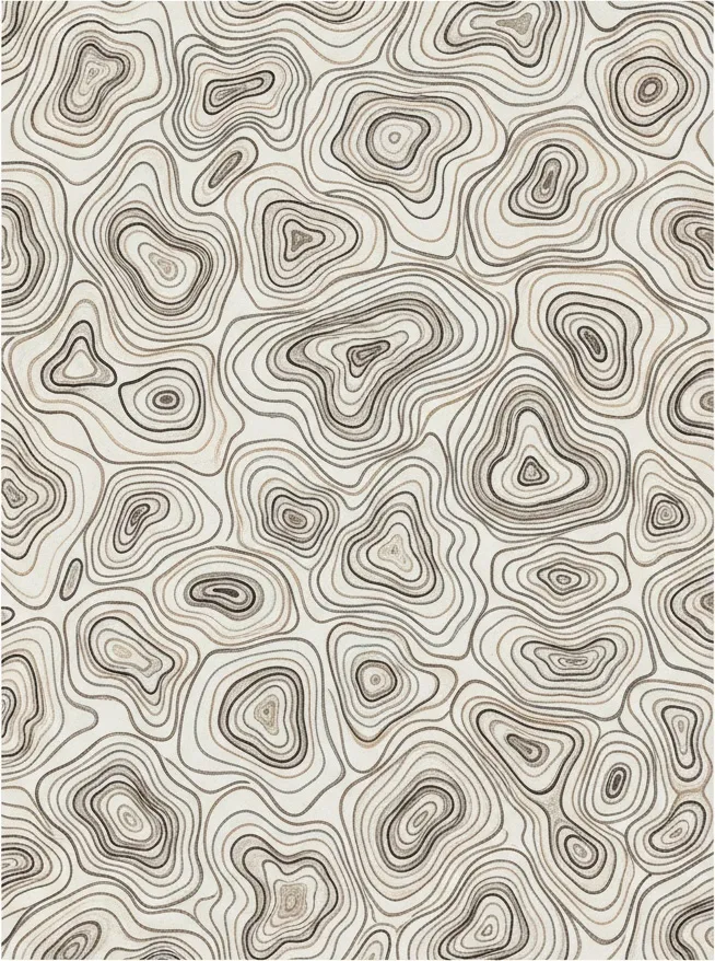 Ethereal Topographies Of Silence: A Meditative Study In Charcoal And Sepia Layers — David Moreau