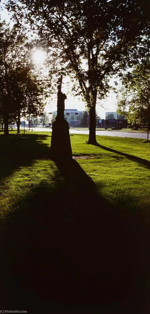 Statue Of Liberty, Freemont, Nebraska, From The Portfolio Statues Of Liberty — Arthur Taussig