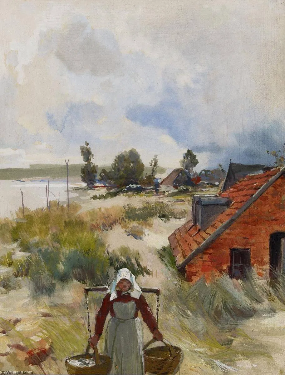 Fishing Village On The Baltic Sea — Walter Moras