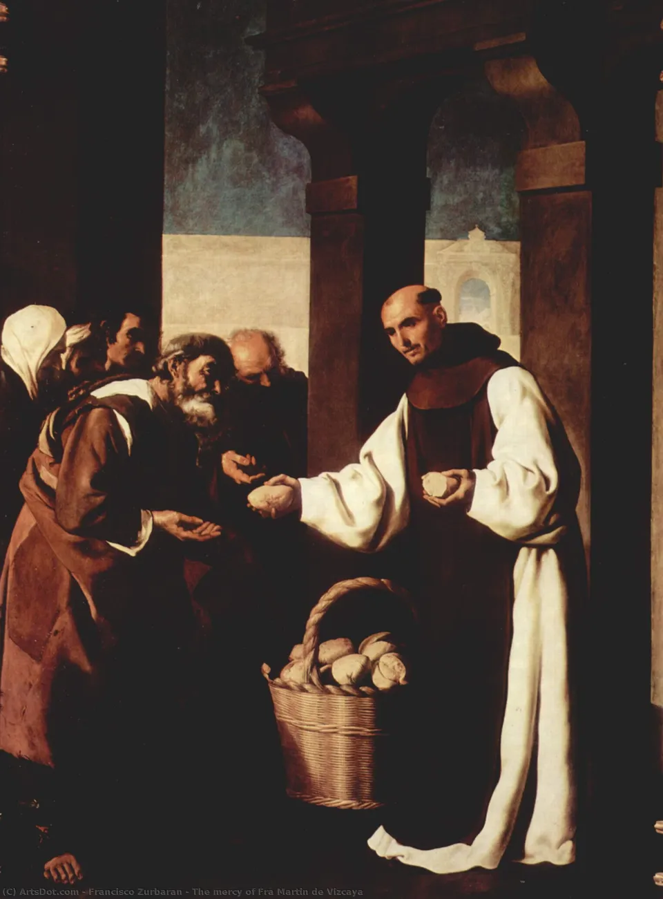The Mercy Of Fra Martin De Vizcaya — Франсиско Де Зубарран