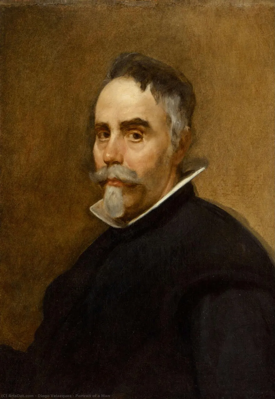 Portrait Of A Man — Диего Родригес Де Сильва И Веласкес