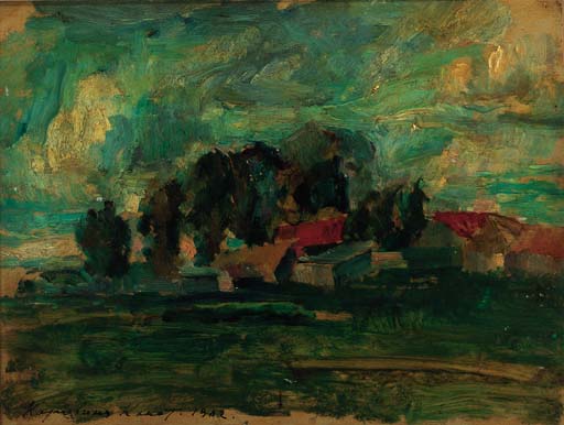 Landscape. Before The Storm — Константин Алексеевич Коровин