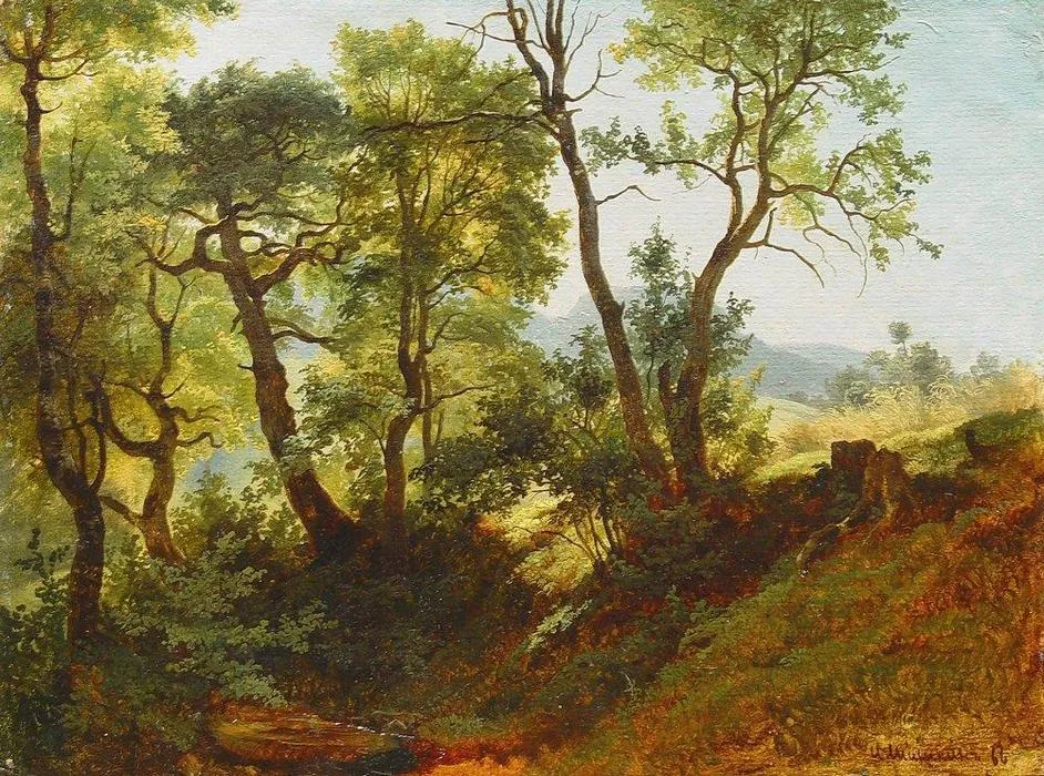Edge Of The Forest — Ivan Ivanovich Shishkin