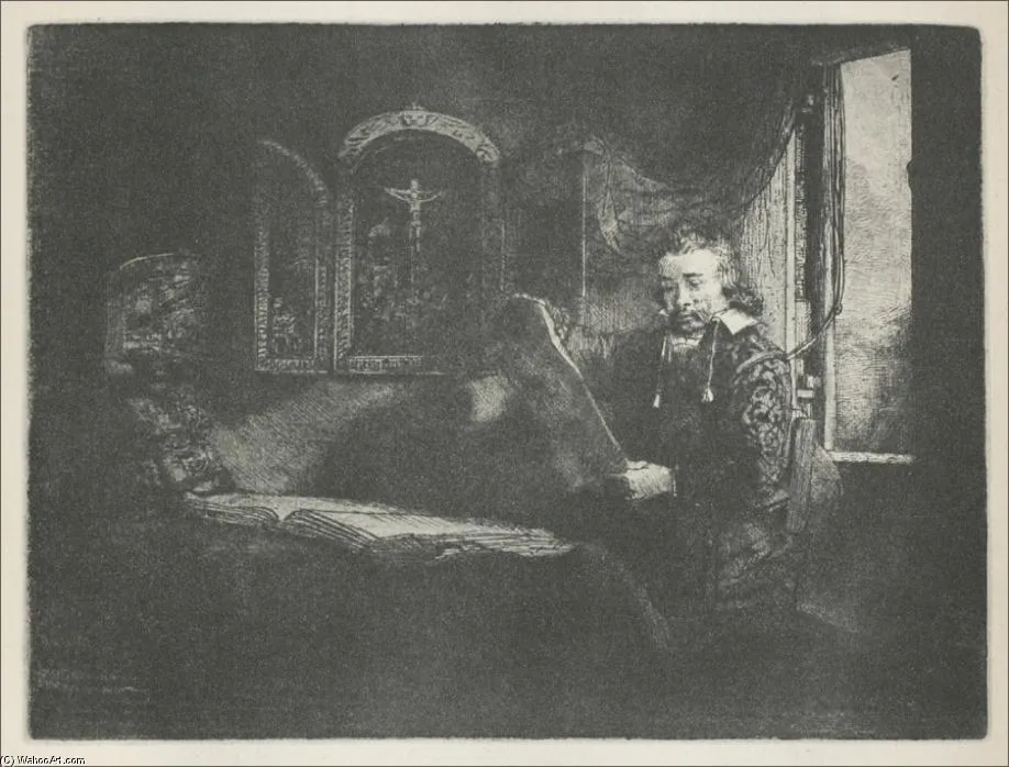 Abraham Franz, Or Francen — Рембрандт Ван Рейн