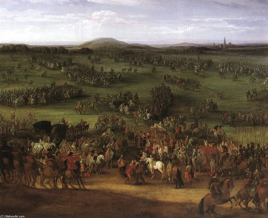 Battle Of Nördlingen Ii — Pieter Meulener