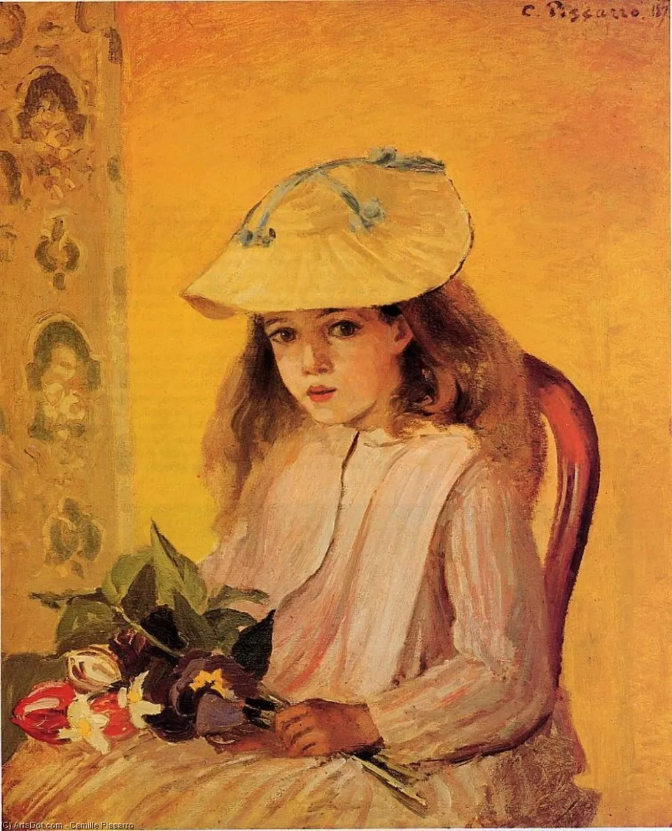 Portrait Of Jeanne — Камиль Писсарро