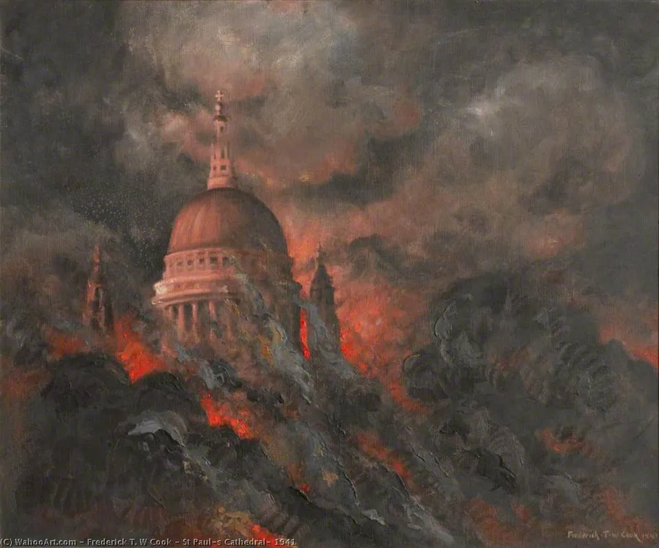 St Paul's Cathedral, 1941 — Frederick T. W Cook