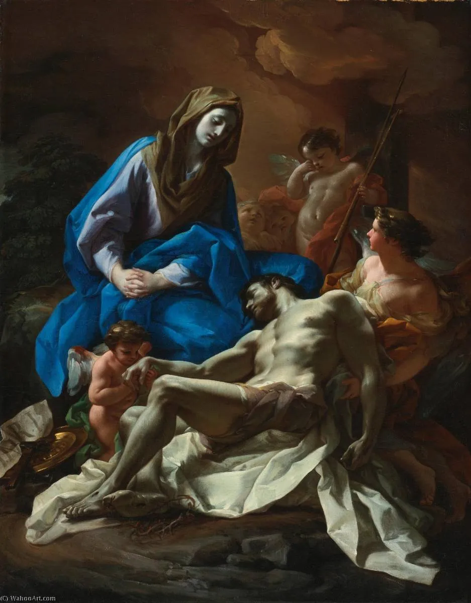 Pietà — Bottega Di Corrado Giaquinto