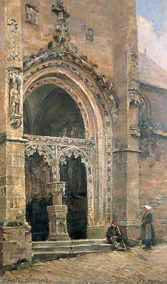 St Michel, Quimperlé, France — Charles Tattershall Dodd Ii