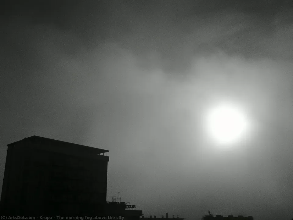 The Morning Fog Above The City — Альфред Фредди Крупа