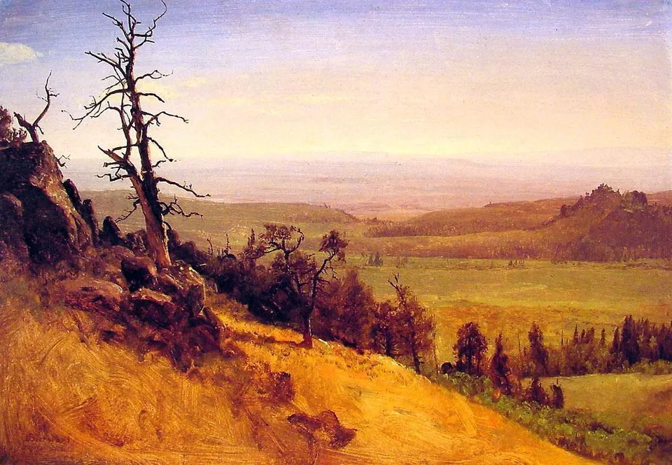 Nebraska Wasatch Mountains — Альберт Биерштадт