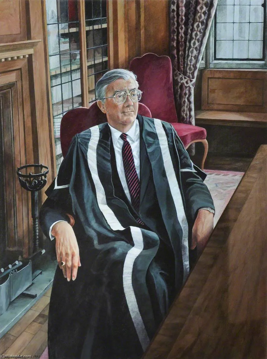 Professor Eric Sunderland, Vice Chancellor Of The University Of Wales, Bangor (1984–1995) — David Lawrence Carpanini