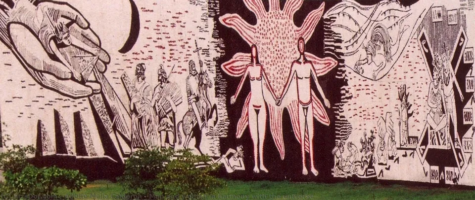 Man And Woman In Harmony With The Universe — Adolfo Mejía Calderón
