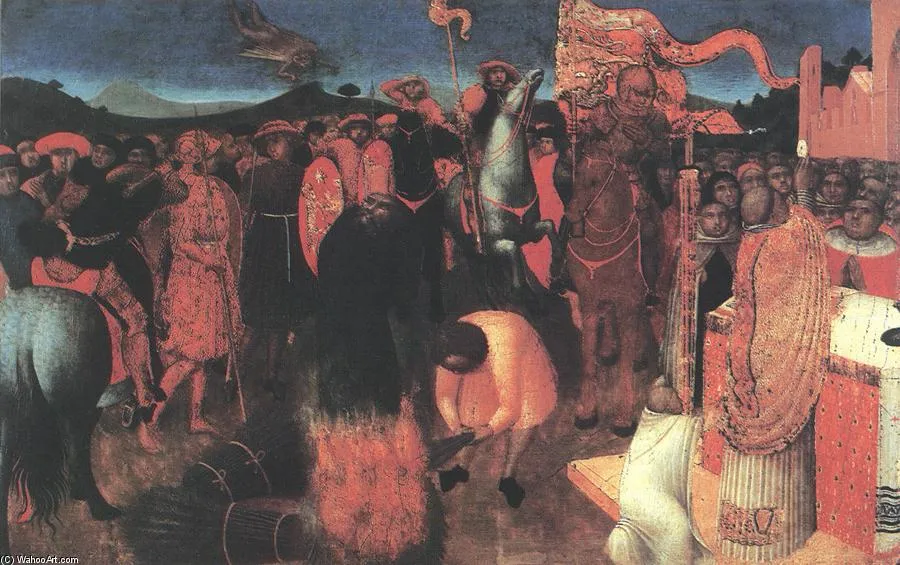 Death Of The Heretic On The Bonfire — Сассетта
