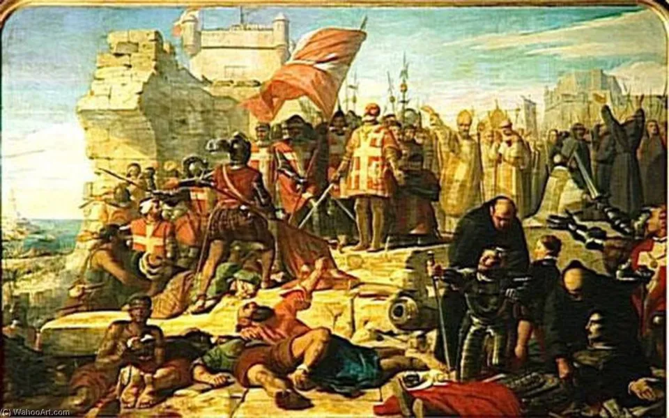 Levee Du Siege De Malte.septembre 1565 — Philippe Lariviere