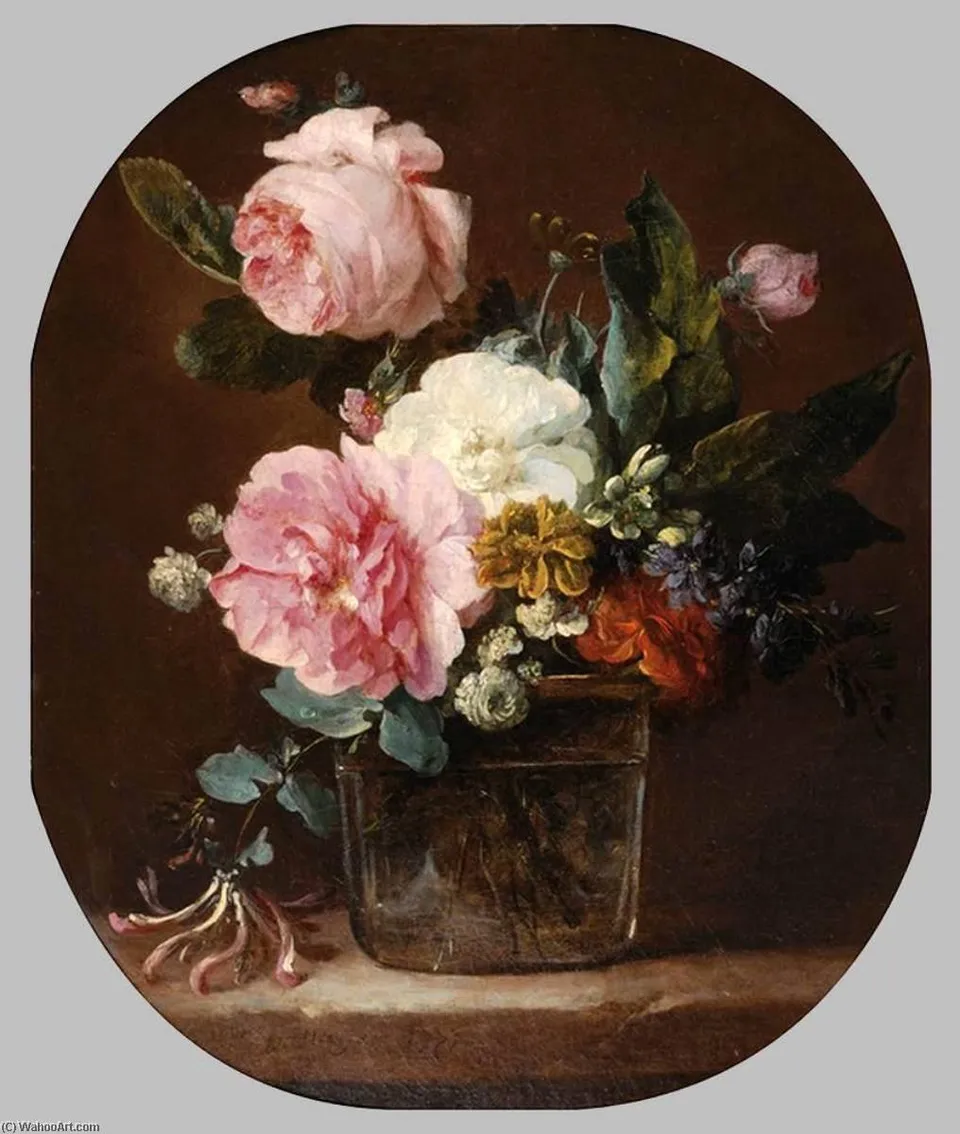 Bouquet Of Flowers In A Vase — Анна Валье-костер