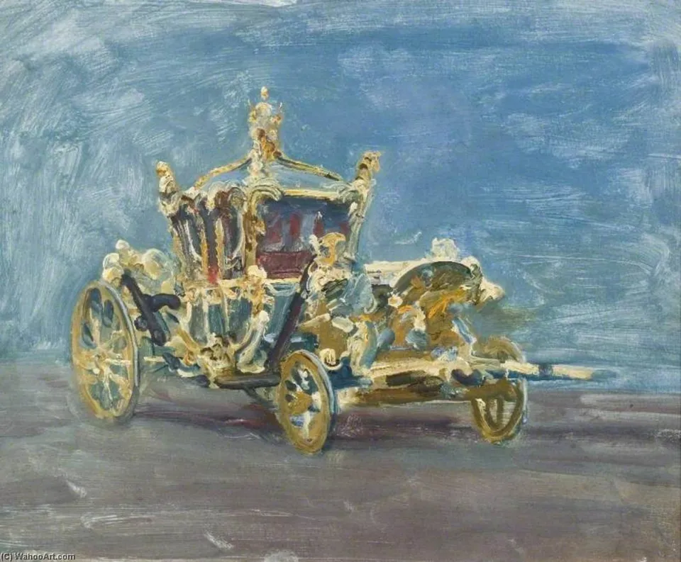 Study Of The Gold Coach In The Palace Yard — Маннингс