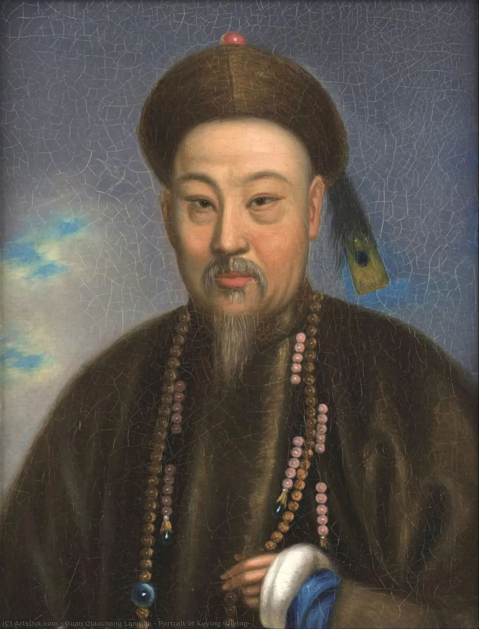 Portrait Of Keying (qiying) — Guan Qiaochang Lamqua