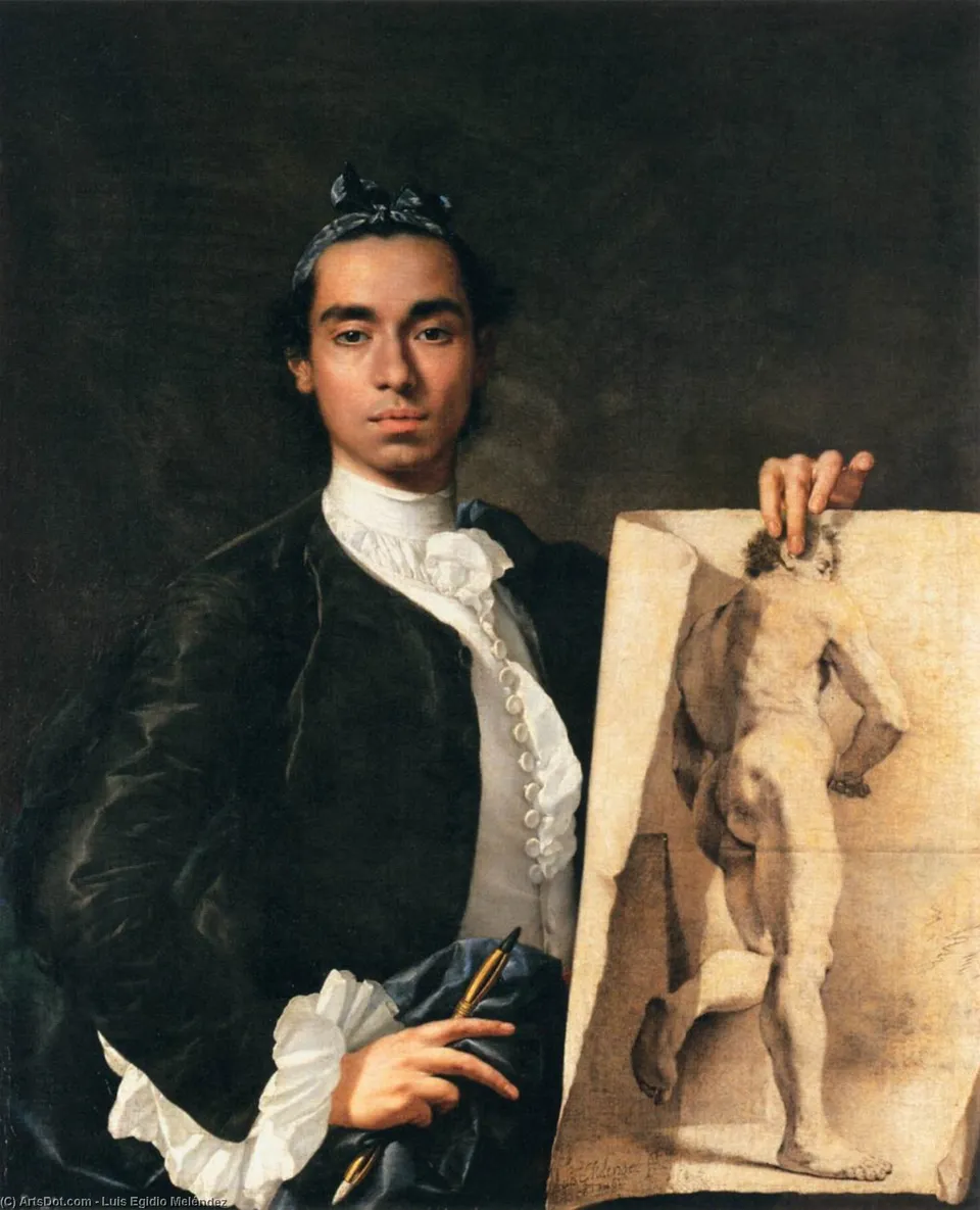 Portrait Of The Artist — Луис Эгидио Мелендес