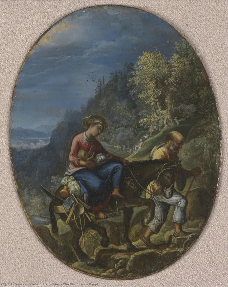 The Flight Into Egypt — Адам Елсхајмер