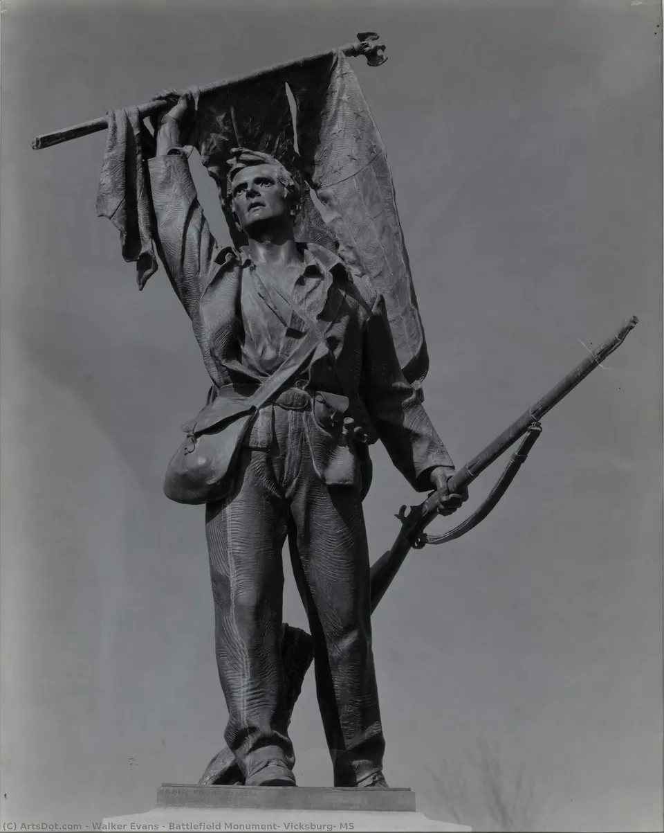 Battlefield Monument, Vicksburg, Ms — Волкер Эванс