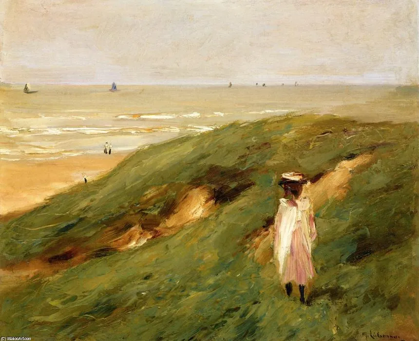 Dune Near Nordwijk With Child (also Known As Dune Bei Nordwijk Mit Kind) — Макс Либерманн