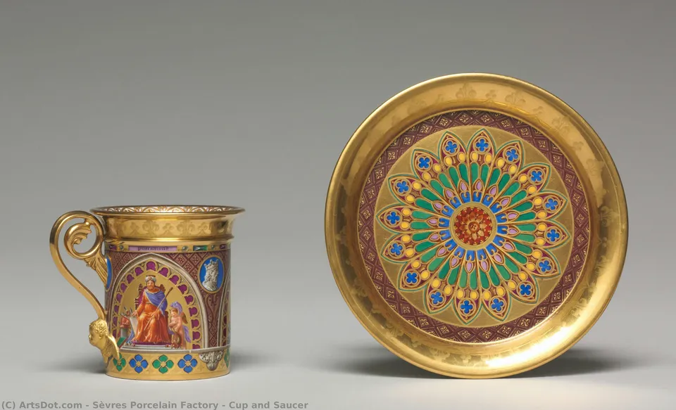Cup And Saucer — Sèvres Porcelain Factory