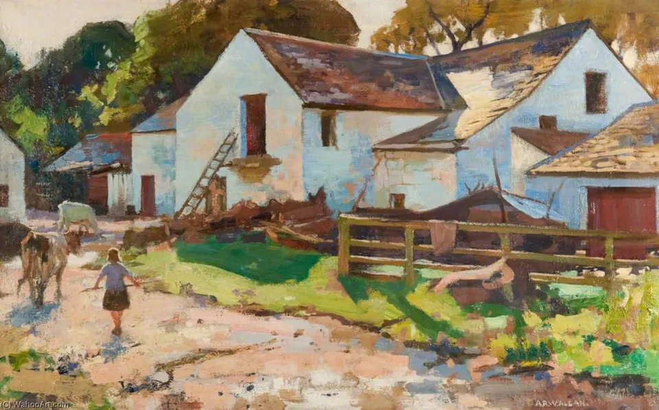 The Mill Of Urr Near Castle Douglas — Archibald Russell Watson Allan