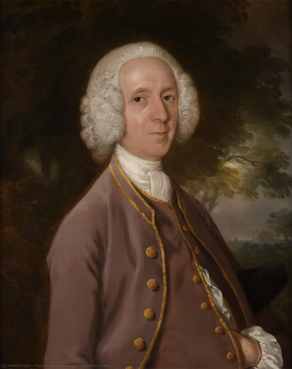 Nathaniel Acton — Гейнсборо