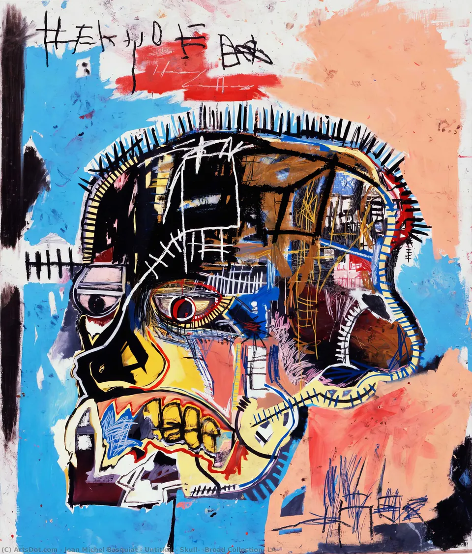 Безымянный - Череп (broad Collection, La) — Jean Michel Basquiat
