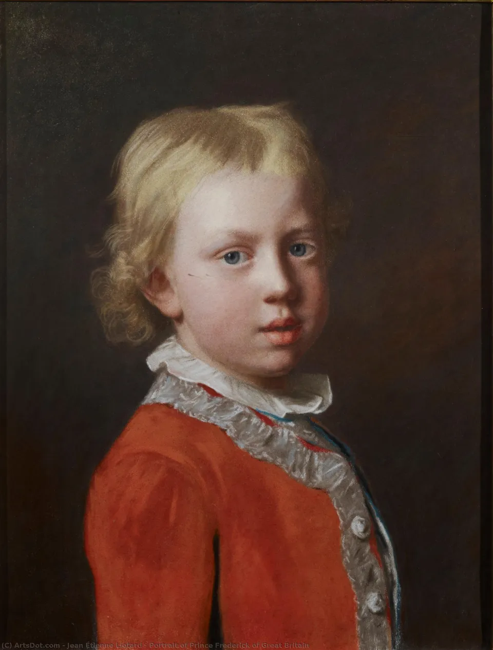 Portrait Of Prince Frederick Of Great Britain — Жан-этьен Лиотар