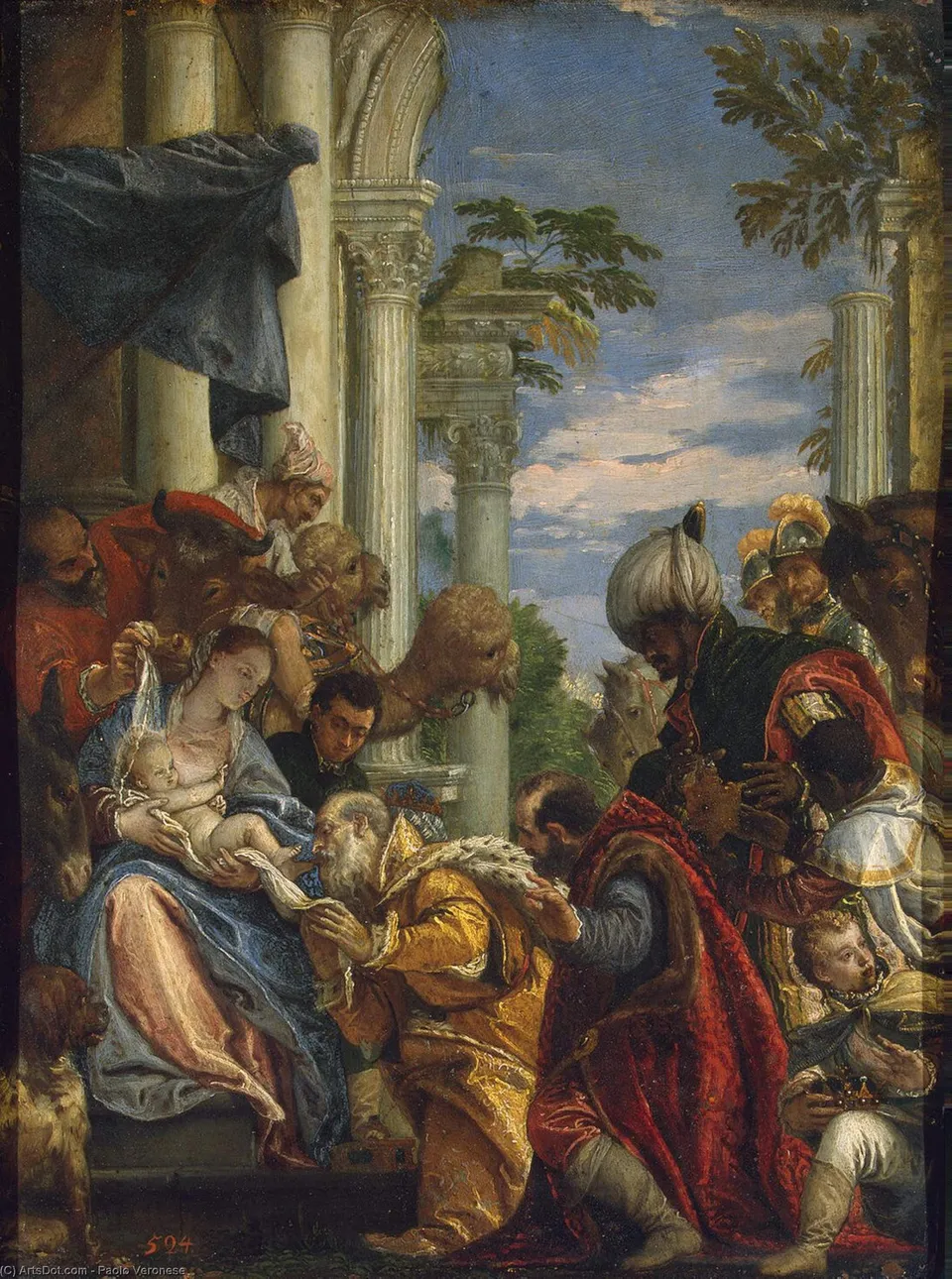 Adoration Of The Magi — Паоло Веронезе