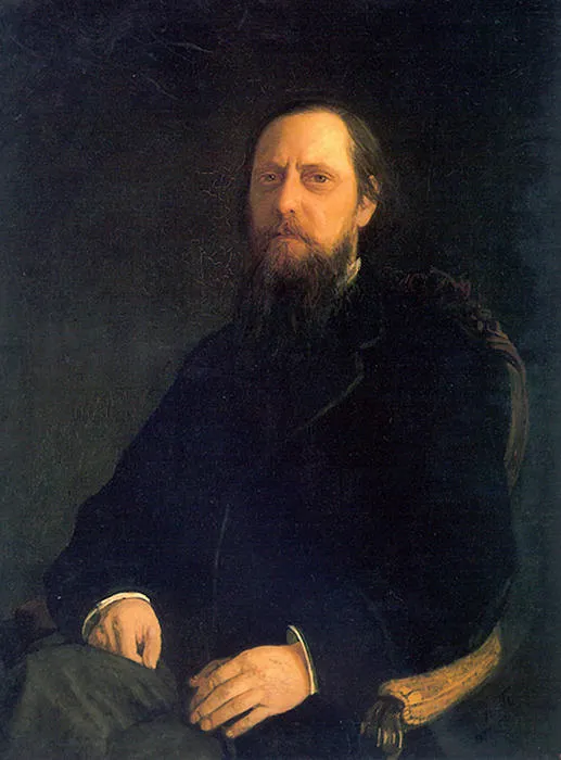 Portrait Of The Author Mikhail Saltykov-shchedrin — Николай Ге