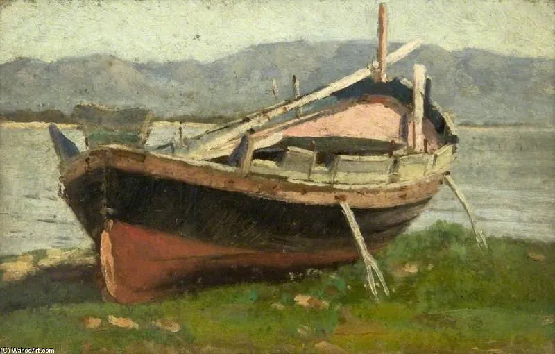 Old Boat Beached — William Heath Wilson