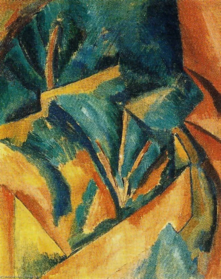Estaque Landscape — Raoul Dufy