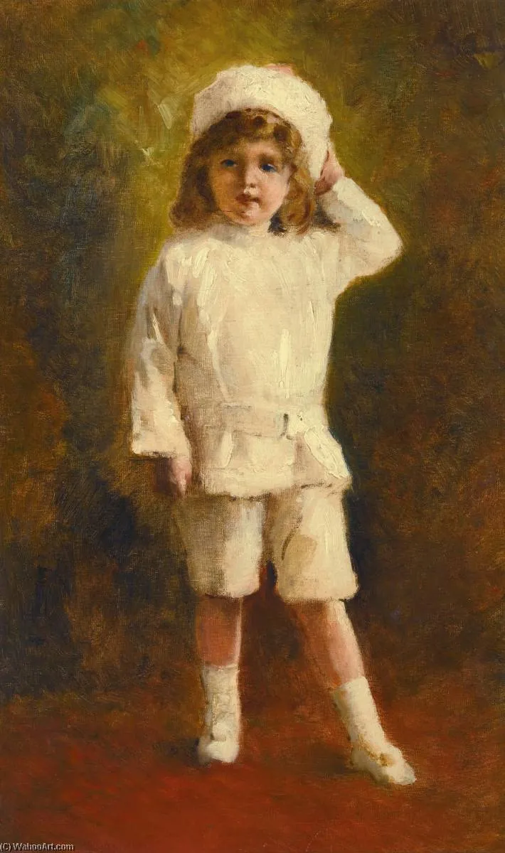 Portrait Of The Tsesarevich Alexei Nikolaevich — Константин Маковский