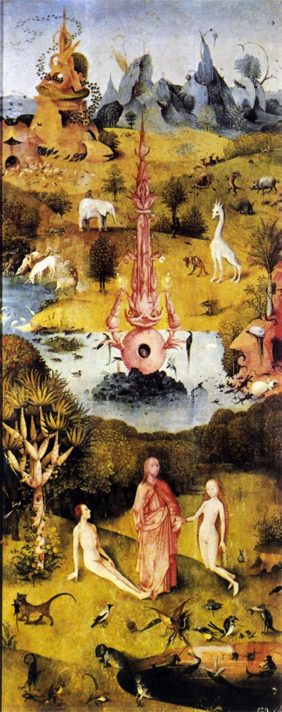 The Garden Of Earthly Delights (detail) — Еронимий Босх
