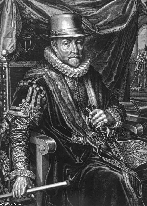 Portrait Of William The Silent (detail) — Willem Jacobsz Delff