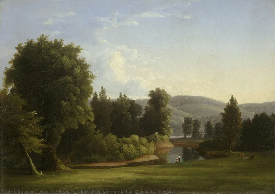 View Of The Normanskill, Near Albany, New York — James Turpin Hart