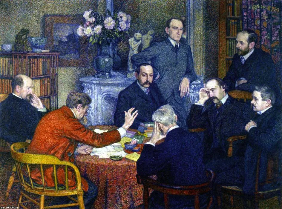 A Reading — Тео Ван Рисслельбергх