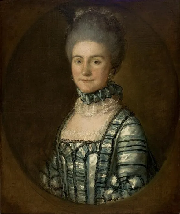 Portrait Of Mrs. John Bolton — Гейнсборо