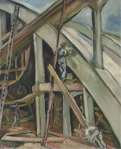Construction Of Sheds At Istres — Emile Othon Friesz