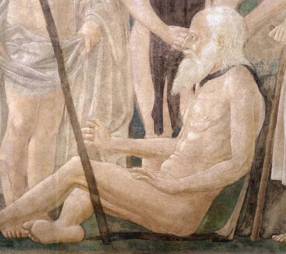 1. Death Of Adam (detail) — Пьеро Делла Франческа