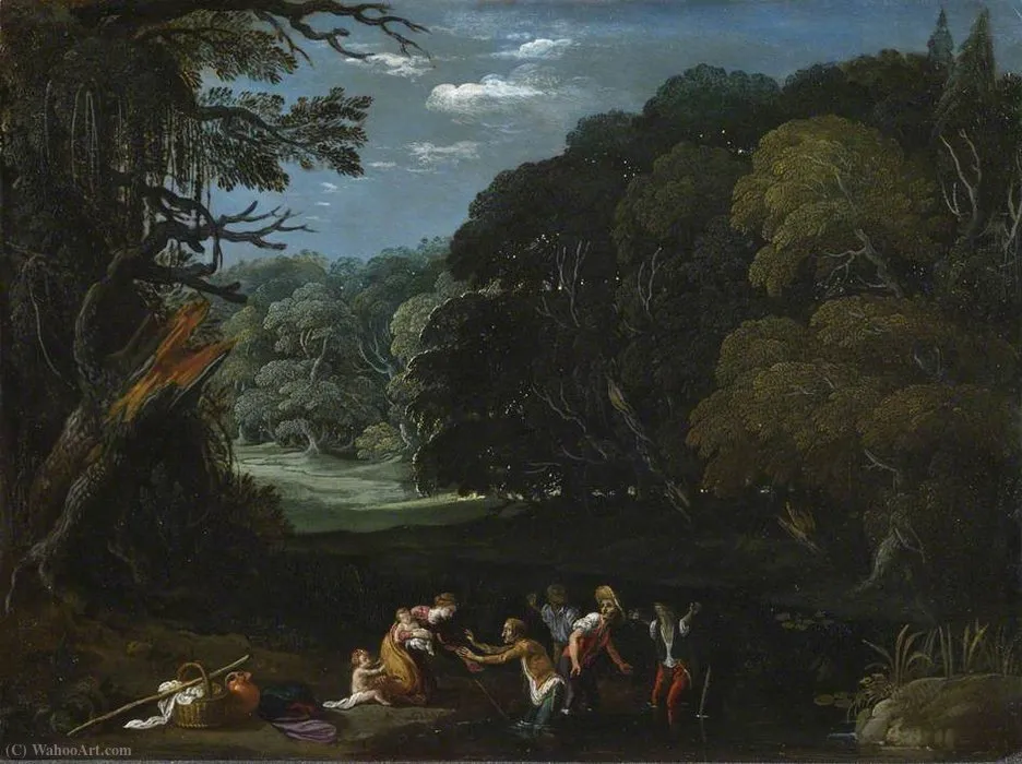 Latona Changing The Lycian Peasants Into Frogs — Johann König