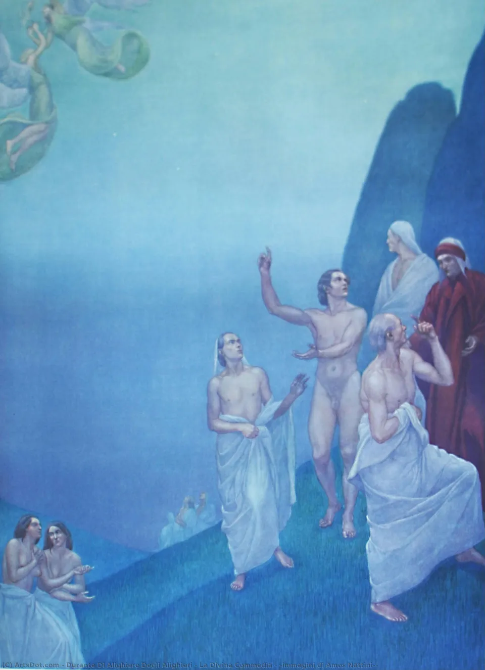 La Divina Commedia / [immagini Di Amos Nattini!] — Durante Di Alighiero Degli Alighieri